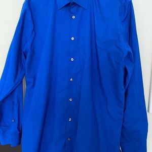 J.FERRAR  BLUE SHIRT SIZE XL